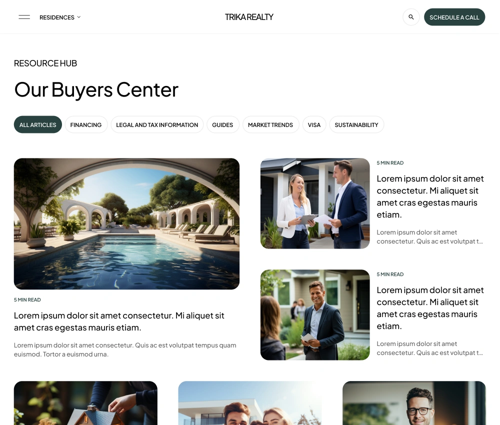 Premium web stranica za agenciju za nekretnine